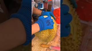 Durian  | How to Cutting durian carefully. #ndagribiz #farming #durian