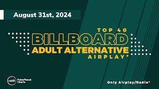 Billboard Adult Alternative Airplay Top 40 | Triple A | AAA (August 31st, 2024)