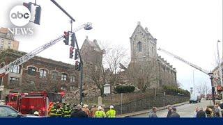 Connecticut church roof collapses