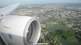 Boeing 777 Air France Stunning Approach and Landing in Paris!