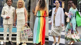 Summer 2024  Latest Fashion Outfits from Via Montenapolene  Milan Street Style