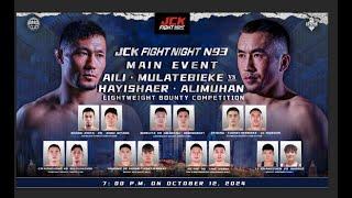 JCK Fight Night N93 in Ninghe District, Tianjin City, China