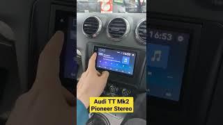  Audi TT Mk2 Pioneer CarPlay Stereo Upgrade https://www.incarmusic.co.uk/pioneer-sph-da360dab.html