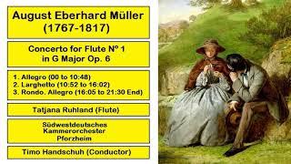 August Eberhard Müller (1767-1817) - Concerto for Flute Nº 1 in G Major Op. 6