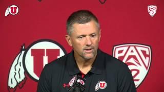 University of Utah - Utah Football Press Conference - 08/26/13