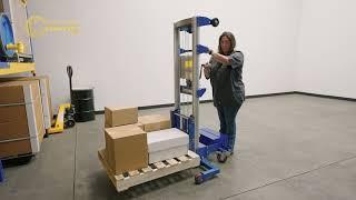 A-LIFT Hand Winch Lift Trucks with Counterbalance - Gold Key Equipment