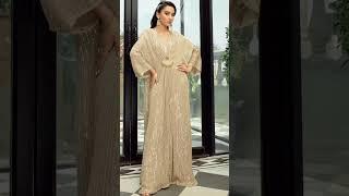 kaftan dress designs velvet kaftan dress designs ideas new  party wear kaftan dress collection 2023