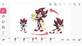 FlipaClip – SHADOW animation Sonic the Hedgehog 3, sonic x shadow generation