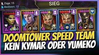 Raid: Shadow Legends | Doomtower Speed Team - Alle Stufen - Kein Kymar oder Yumeko - F2P Speed Team