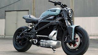 H-D Livewire Electric custom ‘Silent Alarm’ by JvB Moto