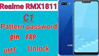 Realme rmx1811 password unlock umt/ Realme C1 Realme 2 oppo a3s pattern pin password lock unlock