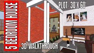 5 bedroom duplex house design | 5 bhk house design | 5 bedroom home design plans | series 5