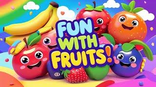 Fun with Fruits! Learn fruits  | Kids Educational Video