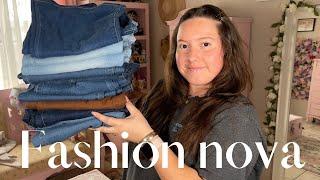 Fashion Nova Jean Haul | Flair Jeans | Size 13