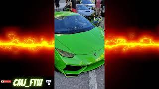 EXOTICS ON LAS OLAS FORT LAUDERDALE , FLORIDA CAR SHOW! 2021