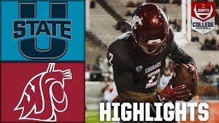 Utah State Aggies vs. Washington State Cougars | Full Game Highlights | ESPN College Football