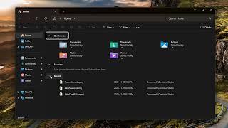 How to Hide Recent Items in Windows Explorer in Windows 11