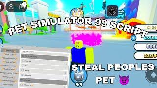 *SCAM TRADE* Pet Simulator 99 Script | Steal Peoples Pets  Fluxus,Hydrogen,Delta,Arceus X Mobile