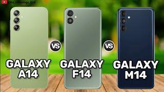 Samsung Galaxy A14 5G vs Samsung Galaxy F14 5G vs Samsung Galaxy M14 5G | Comparison, Price & Review