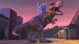 Lego Jurassic World: Indominus Rex Escape [2016] - Rexy Screen Time