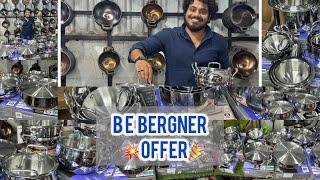 New launch Premium brand cookwares in offer priceBE BERGNER