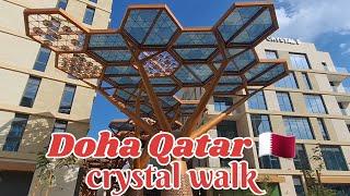 Qatar  giwan island crystal walk ‍️ #Doha_citty #QR_vlog #Qatartamil