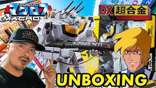   Unboxing  Macross DX Chogokin VF-1S Valkyrie Roy Focker Special ️  Robotech with Japan Geek