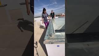 QUANTO CUSTA CLARABOIA ? A nossa deu infiltração?  Erros de obra #shorts