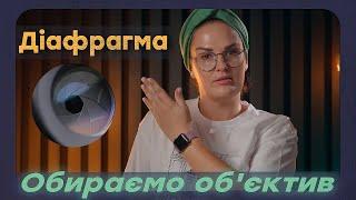 Діафрагма в об'єктиві.