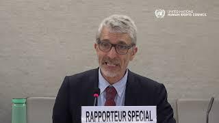 Expert on LGBT Human Rights Presents His First Report to the UN Human Rights Council | HRC56