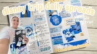 Planning my daily spreads for my upcoming solo Disney World trip! Passion Planner Daily