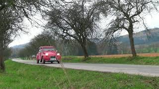 Drive with my 2CV6 club - autumn 2017