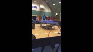 Sandpaper Ping Pong - English Open Final 2016 - Chris Doran vs Matt Ware