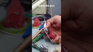 Diy soldering gun from lighter at home | soldering tips  #soldering #create