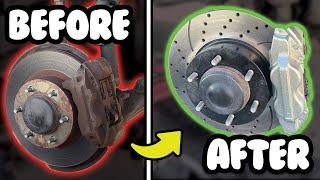 CHEAPEST 3rd Gen 4Runner Big Brake Swap (Tundra Swap) + Rusty Removal 96-02