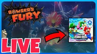 Super Mario Bros WONDER? Mario Bros is Back? | Bowser's Fury First Playthrough #1