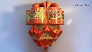 红包灯笼新款式 Red envelope lantern decor ideas #angpao #lantern #diy