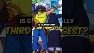 Was Gaban actually stronger than Rayleigh? #onepiece #anime #gaban #rayleigh #zoro #sanji #elbaf