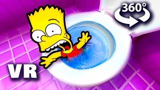 360° VR || FLUSHED DOWN THE TOILET