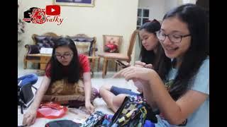 VLOG KERUMAH MELISHA & MELITHA - 2 HARI MAEN BARENG TWINSMEL #CVLOG