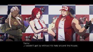 KOF 15 - Team Parents Ending (Terry, Vanessa and Dolores)