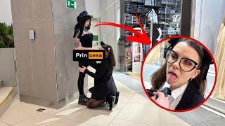 EXTREME FLIRT WITH GIRL IN CITY MALL | PRANKS 2023 | CAT WOMAN