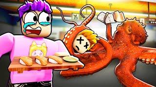 Can We Beat ROBLOX SCARY SUSHI!? (SECRET ENDING!)