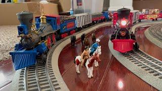 Lionel Trains The Lone Ranger Wild West O Scale Set vs Toy Story