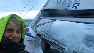 SCARIEST Moments of my LIFE l Round the island race RAW POV