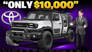 Toyota Ceo Announces NEW $10,000 Pickup Truck is FINALLY Hitting The US Market!