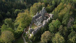 Exploring Alttrauchburg castle ruin - Covering its history and architecture!