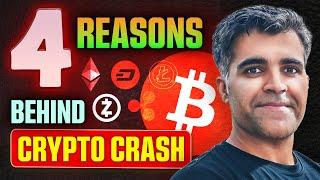  CRYPTO MARKET CRASH $1 57B LIQUIDATED! 4 REASONS WHY 