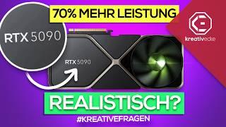 RTX 5090! Sind 70% MEHR LEISTUNG realistisch bei dieser Grafikkarte? #KreativeFragen 273