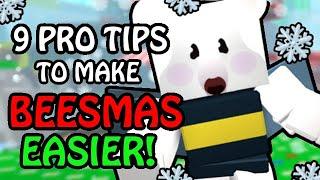 9 *PRO* TIPS To Make Beesmas EASIER In Bee Swam Simulator